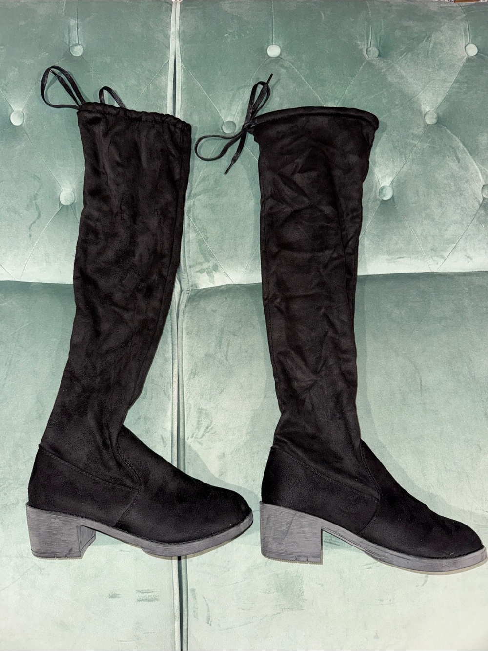 Women's Black Over-the-Knee Boots